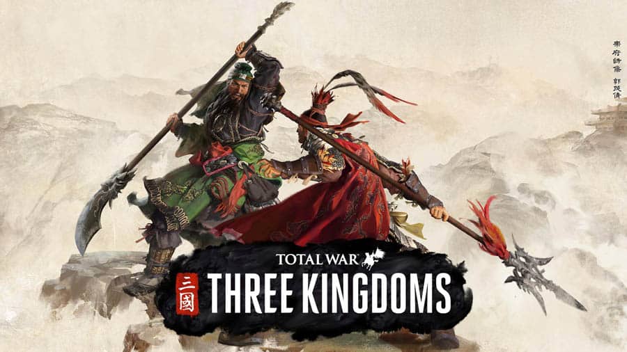 The Official Picture of Total War: 3 Kingdoms with its characters, One of best ai games for android.