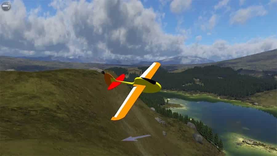 in game Picture of PicaSim: Free Flight Simulator, One of best airplane games for android.