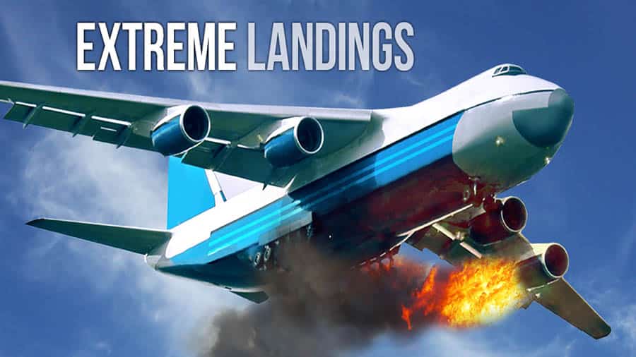 The Official Picture of Extreme Landings Pro, One of best airplane games for android.