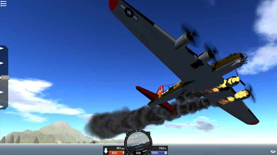 in game Picture of SimplePlanes, One of best airplane games for android.