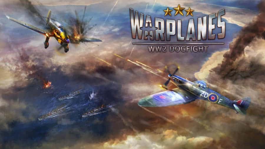 The Official Picture of Warplanes: WW2 Dogfight, One of best airplane games for android.