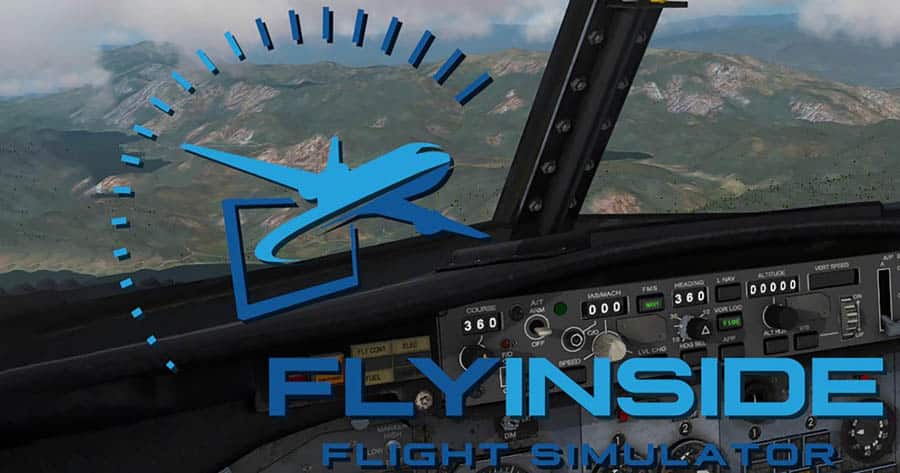 The Official Picture of FlyInside Flight Simulator, One of best airplane games for pc.