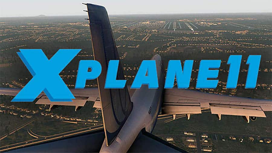 The Official Picture of X-Plane 11, One of best airplane games for pc.