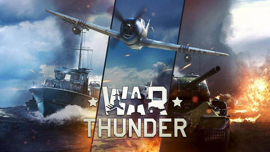 The Official Picture of War Thunder, One of best airplane games for pc.