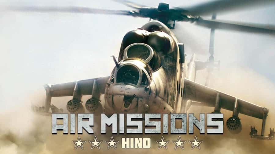 The Official Picture of Air Missions: HIND, One of best airplane games for ps4.