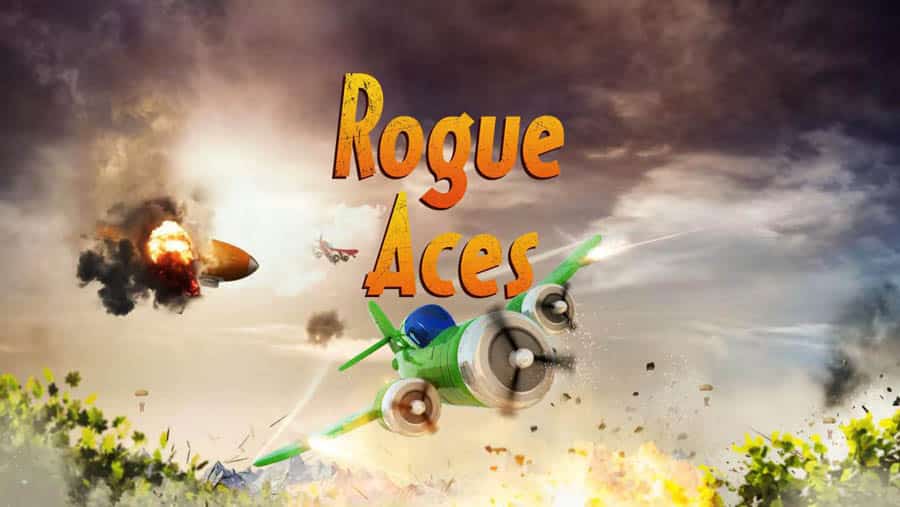 The Official Picture of Rogue Aces, One of best airplane games for switch.