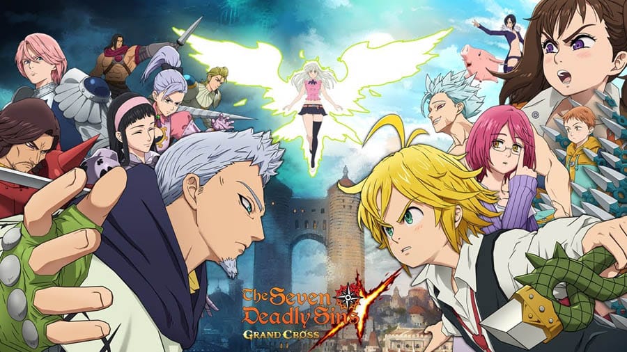 The official wallpaper of The Seven Deadly Sins. One of the best anime games on iOS.