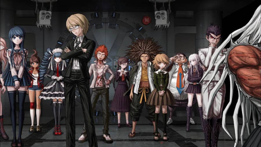 The official picture of Danganronpa , one of the best anime games on steam.