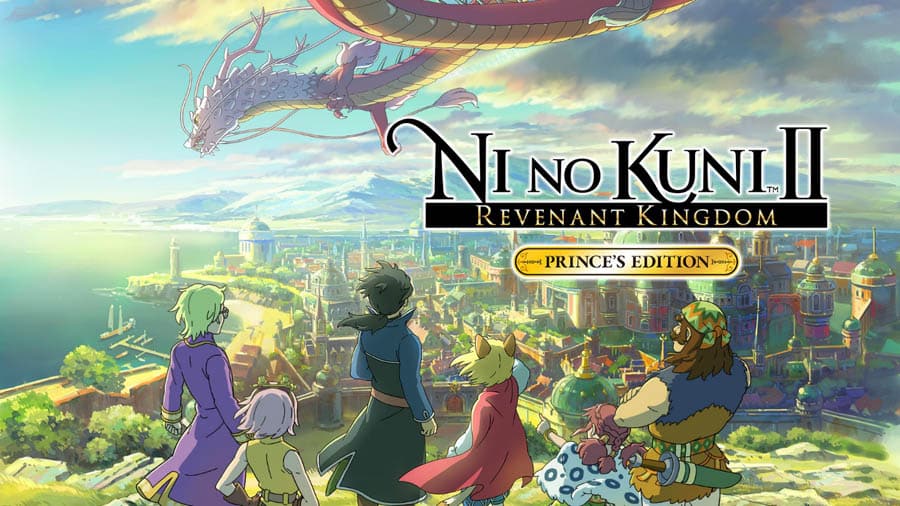 The official picture of Ni no Kuni 2, best anime games on switch.