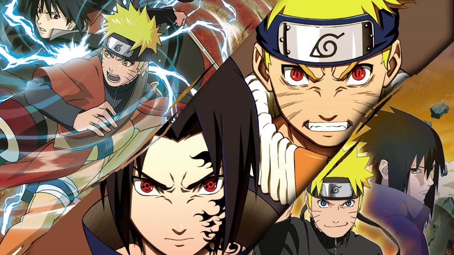 An official picture of Naruto Shippuden, one of the best anime games on switch.