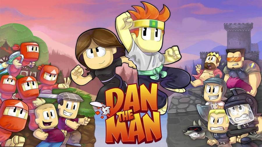 The official wallpaper of Dan the Man, one of the best arcade games for Android.