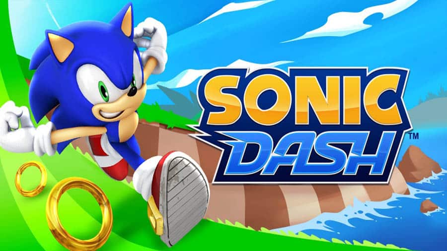 An official picture of Sonic Dash.