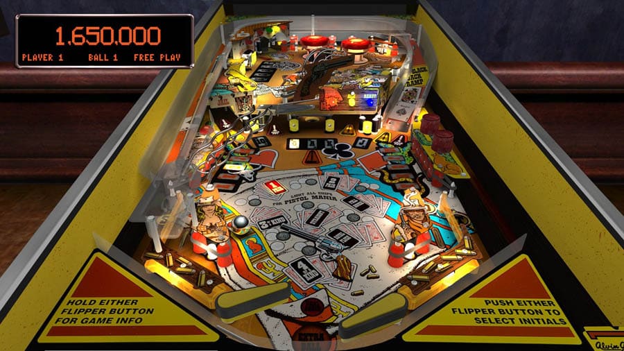 An official photo of Pinball Arcade.