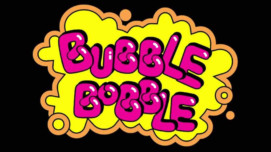 The Official Picture of Bubble Bobble, One of best arcade games for pc.