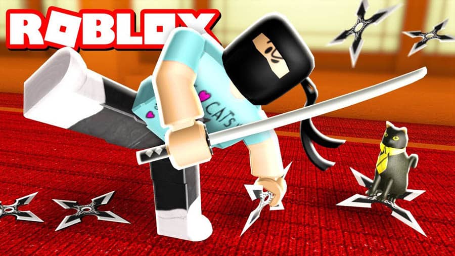 An official picture of Ninja Assassin, one of the best assassin games on Roblox.