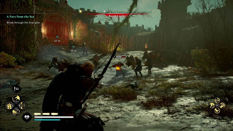 A picture of Assassin’s Creed Valhalla, one of the best assassin games on xbox.