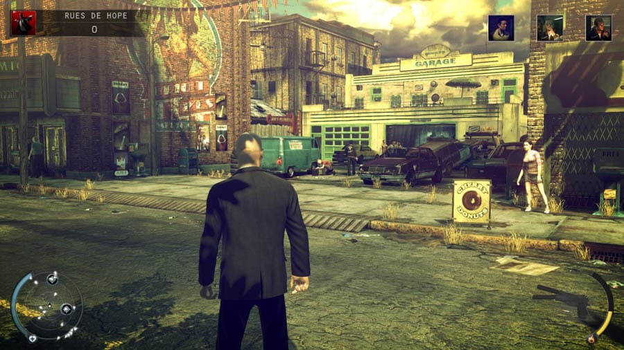 A wallpaper of Hitman: Absolution, one of the best assassin games on xbox.