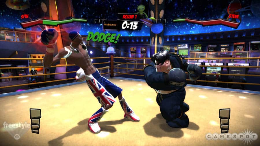 An official photo of FaceBreaker, one of the best boxing games for ios.