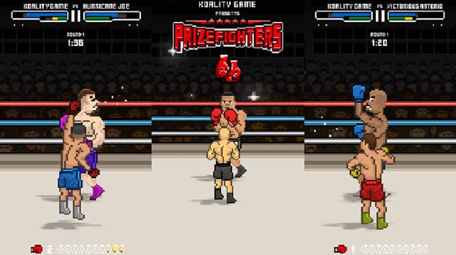 An official photo of Prizefighters, one of the best boxing games for ios.