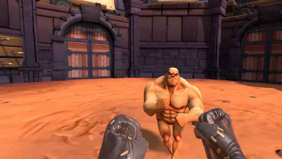 A photo of Gorn, one of the best boxing games for ps5.