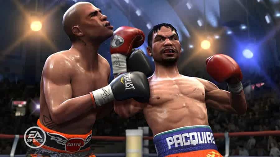 A picture of Fight Night Champion, one of the best boxing games for switch.