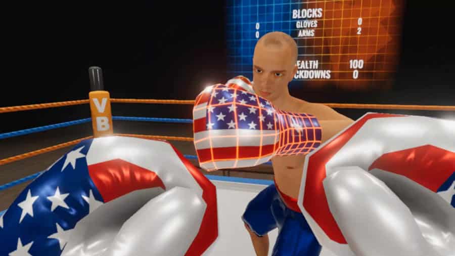 A picture of Virtual Boxing League, one of the best boxing games for xbox.