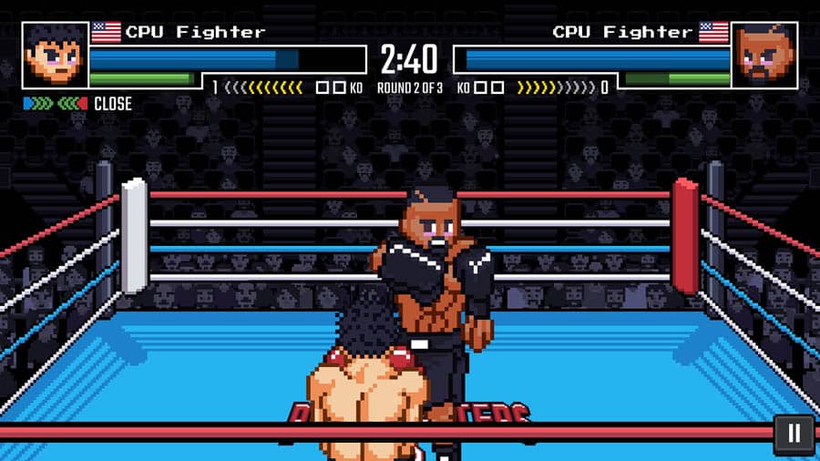 An official photo of Prizefighters, one of the best boxing games on mac.