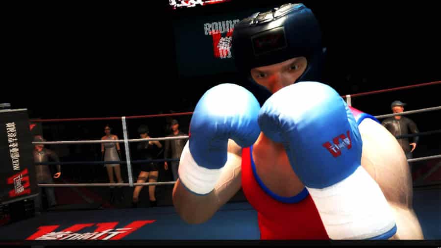 A wallpaper of Boxing Saga, one of the best boxing games on steam.