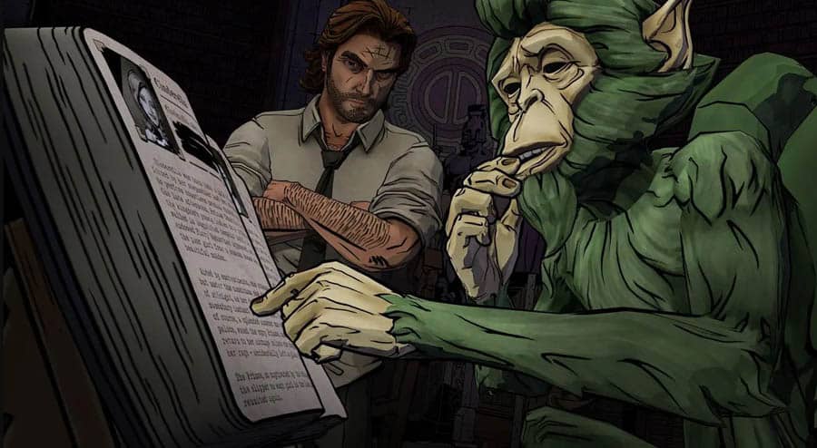 A picture of The Wolf Among Us, one of the best detective games for mac.