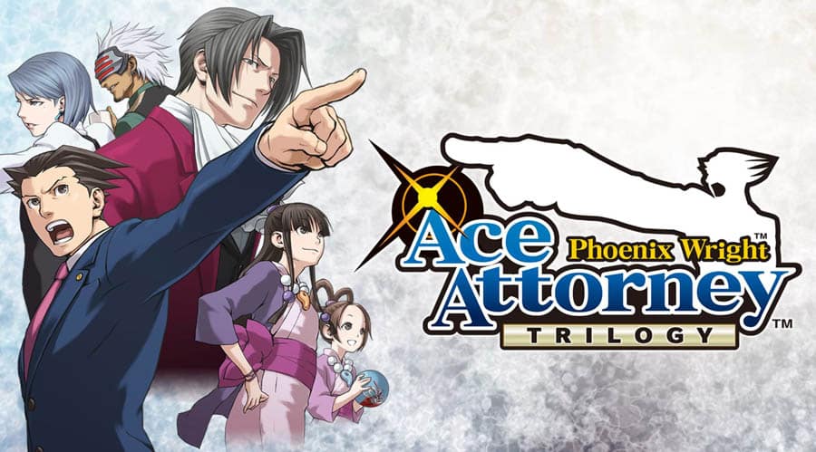 A wallpaper of Phoenix Wright: Ace Attorney Trilogy.