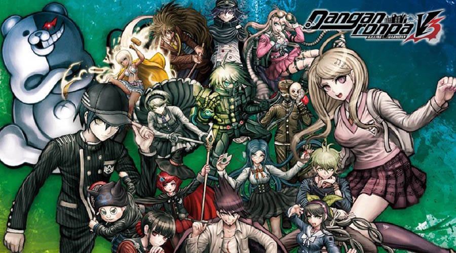 The official cover of Danganronpa V3: Killing Harmony, one of the best detective games for ps4.