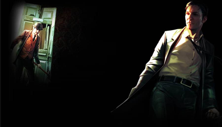 An official wallpaper of Sherlock Holmes: Crimes and Punishment.