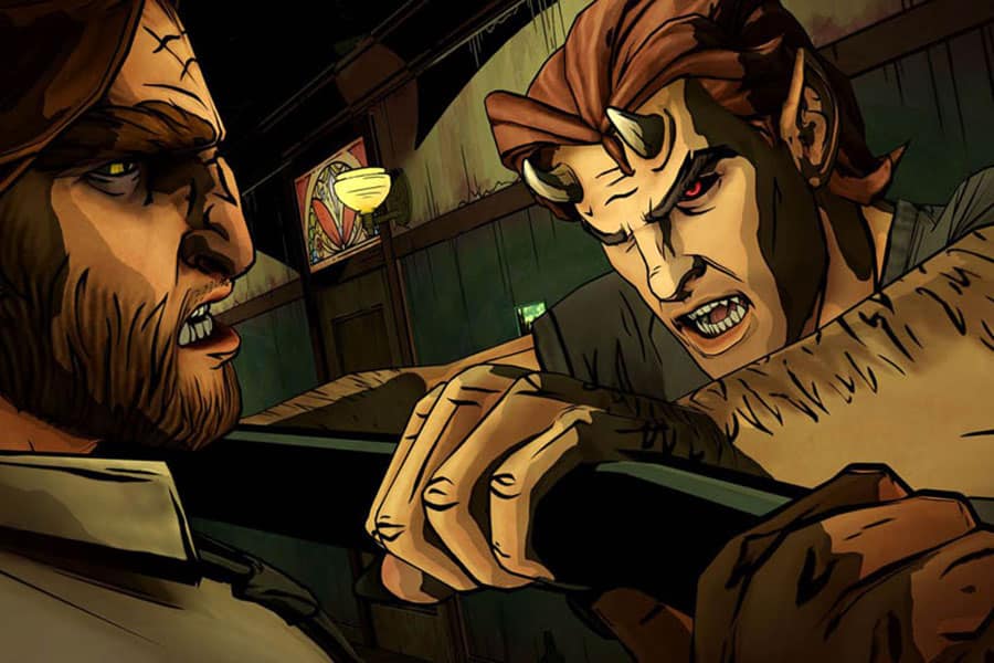 A picture of The Wolf Among Us, one of the best detective games for ps5.