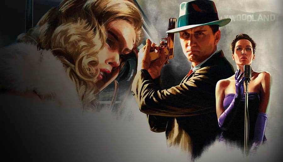 An official picture of L.A. Noire, one of the best detective games for ps5.