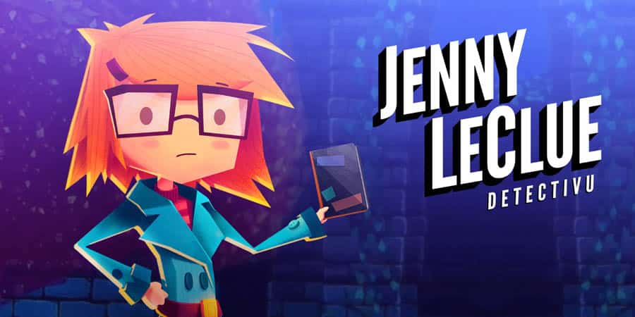 The official cover of Jenny LeClue – Detective.