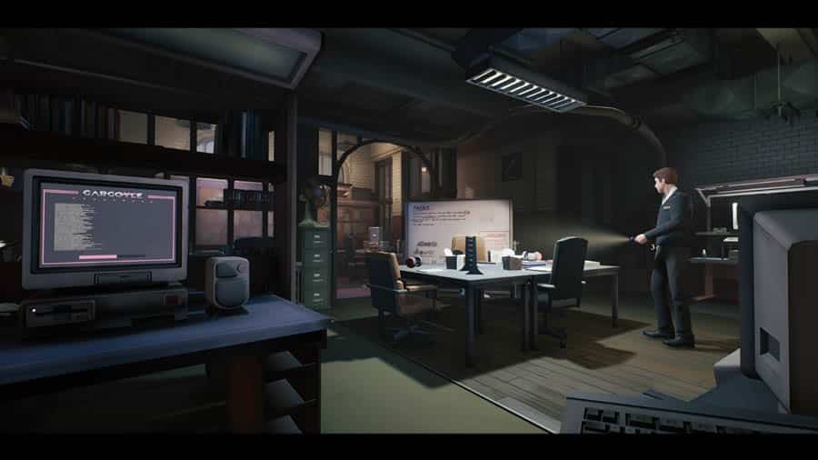 An official photo of The Occupation, one of the best detective games for xbox.