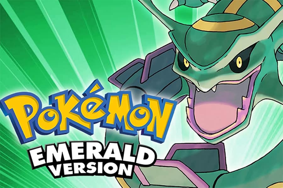 The Official Picture of Pokemon Emerald, One of best emulator games for android.