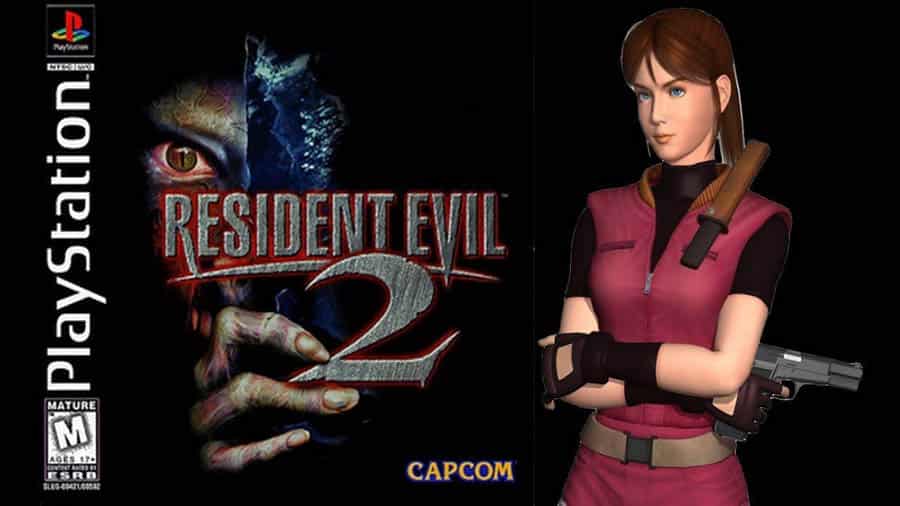 The Official Picture of Resident Evil 2 with Claire, One of best emulator games for android.