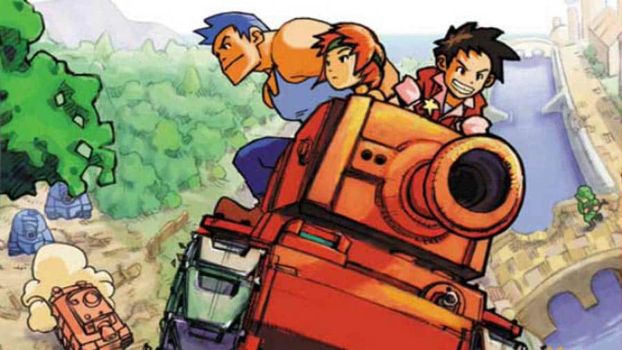 The Official Picture of Advance Wars with its characters, One of best emulator games for android.