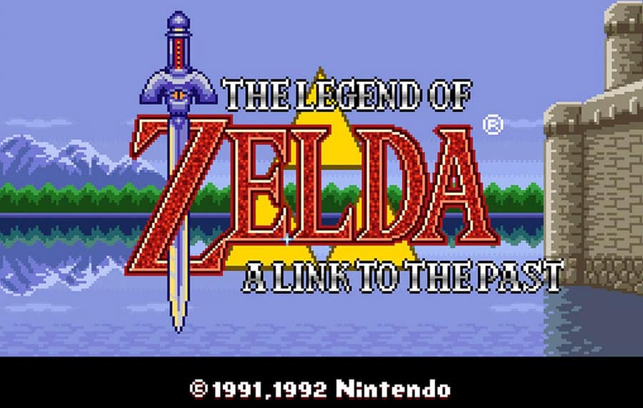 in game Picture of The Legend of Zelda: A Link to the Past, One of best emulator games for ios.