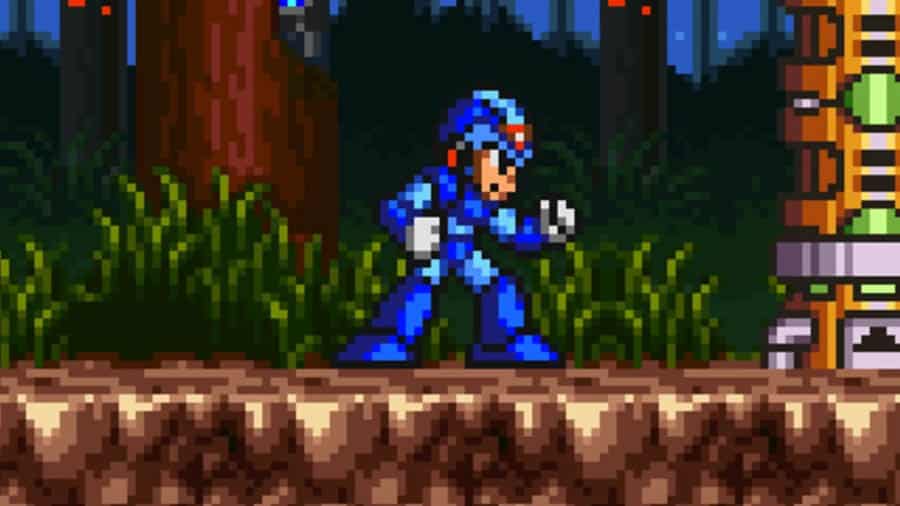 in game Picture of Mega Man X, One of best emulator games for ios.