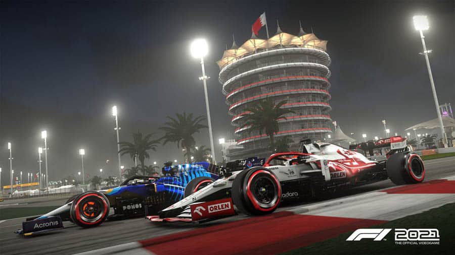 An official photo of F1 2021, one of the best formula 1 games for pc.