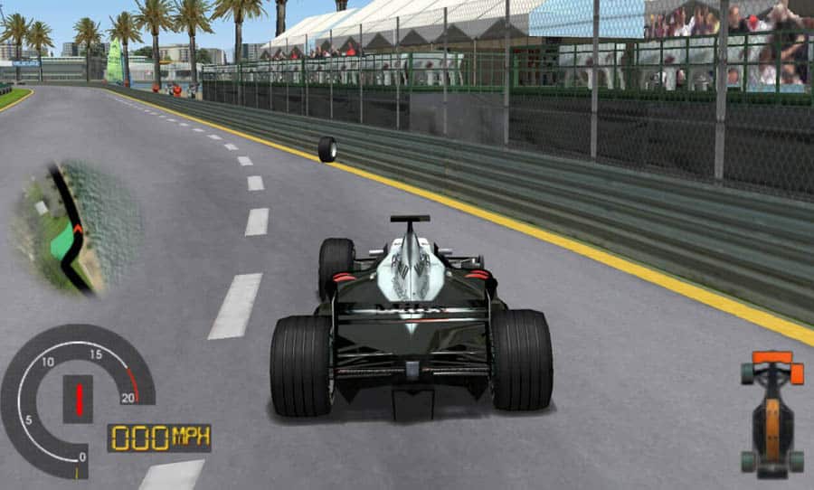 An official photo of Grand Prix 4, one of the best formula 1 games for steam.