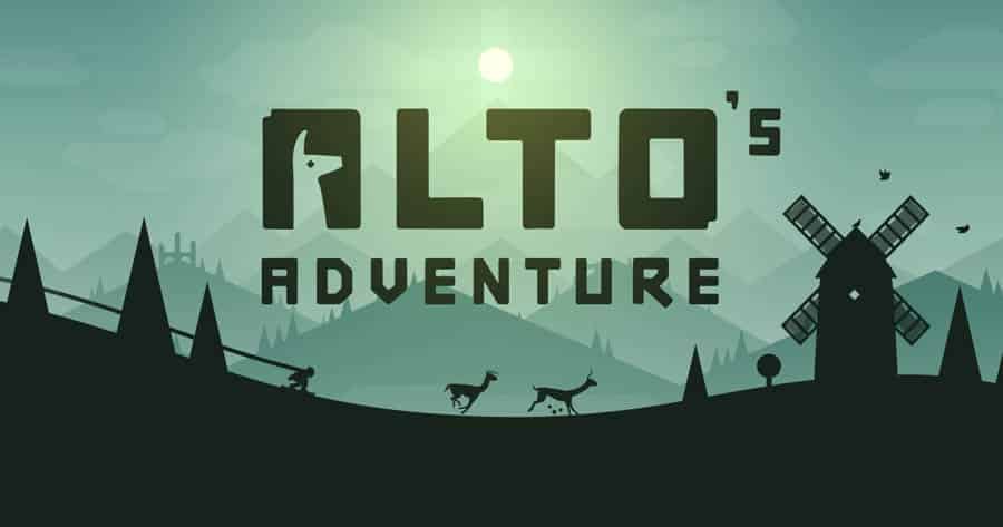 The Official Picture of Alto's Adventure with its character.