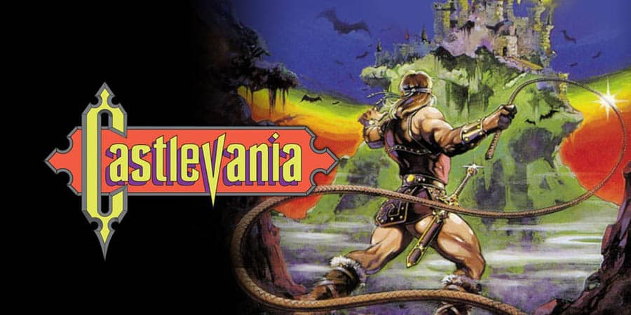 The Official Picture of Castlevania with its character.