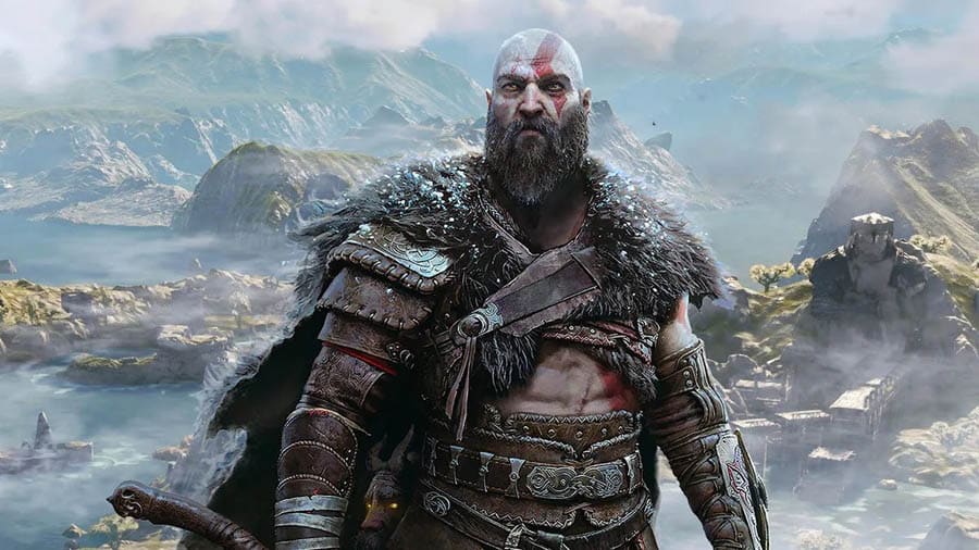 A picture of God of War 4