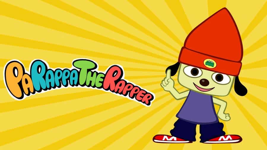 The Official Picture of PaRappa the Rapper Remastered, One of best retro games on ps4.