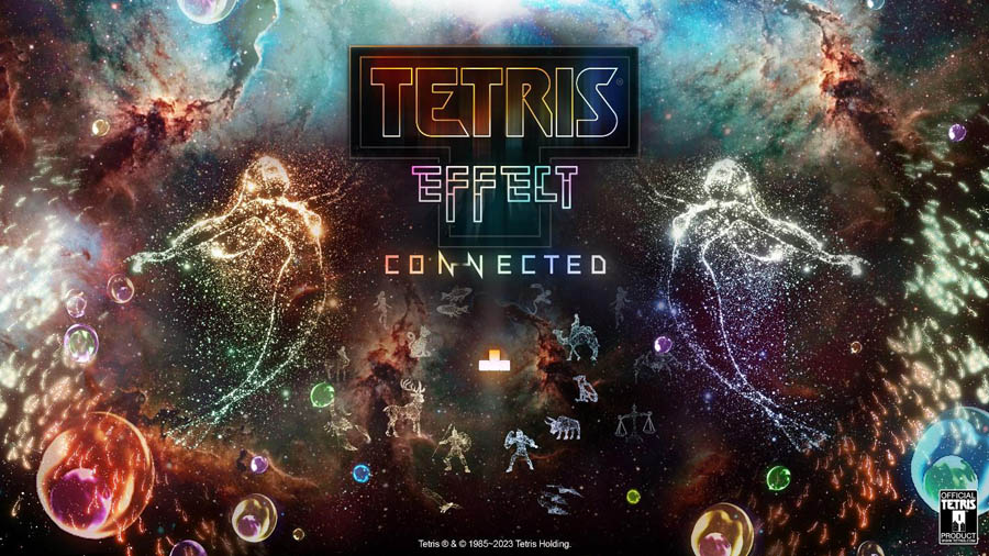 The Official Picture of Tetris Effect: Connected, One of best retro games on ps5.