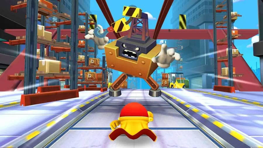 in game Picture of Red Ball Super Run, One of best running games for ios.