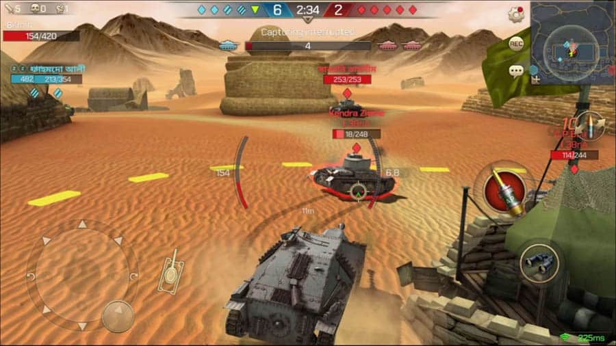 A photo of Tank Legion, one of the best tank games for ios.